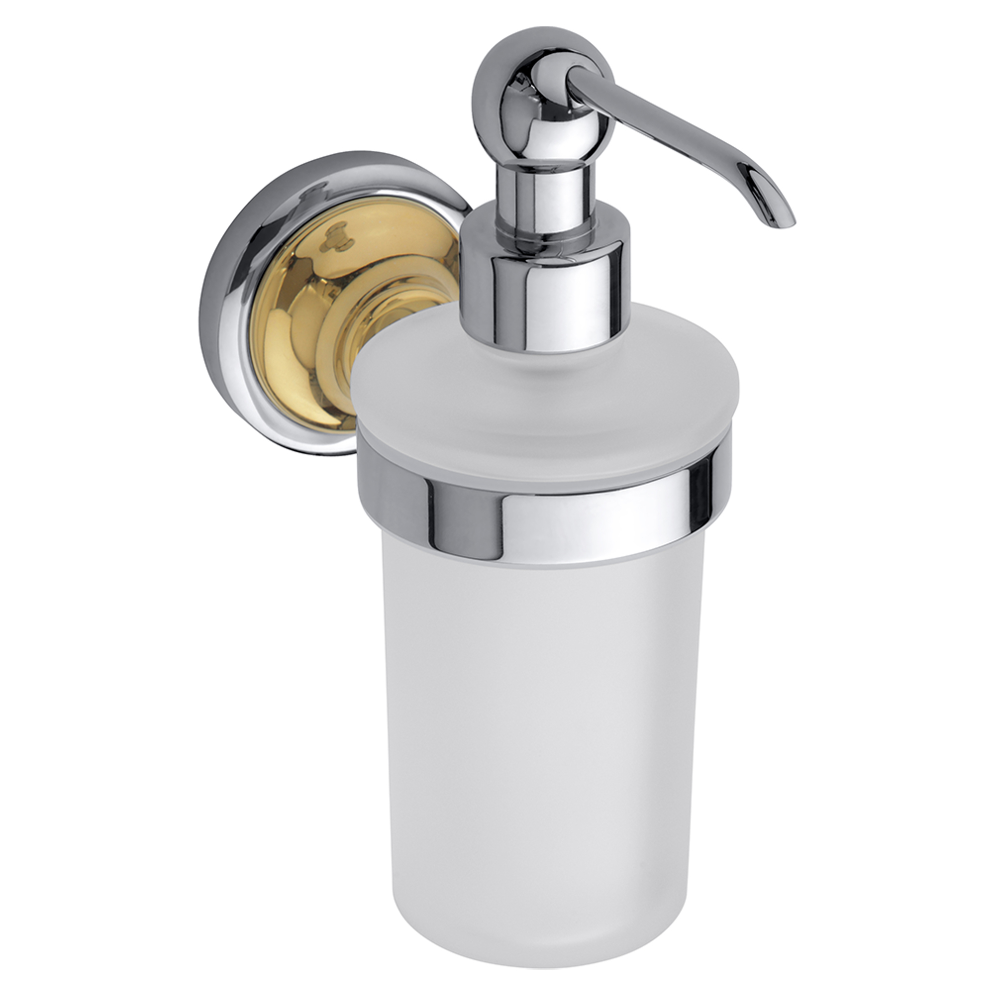 Sæbedispenser Solbacken Guld-Krom