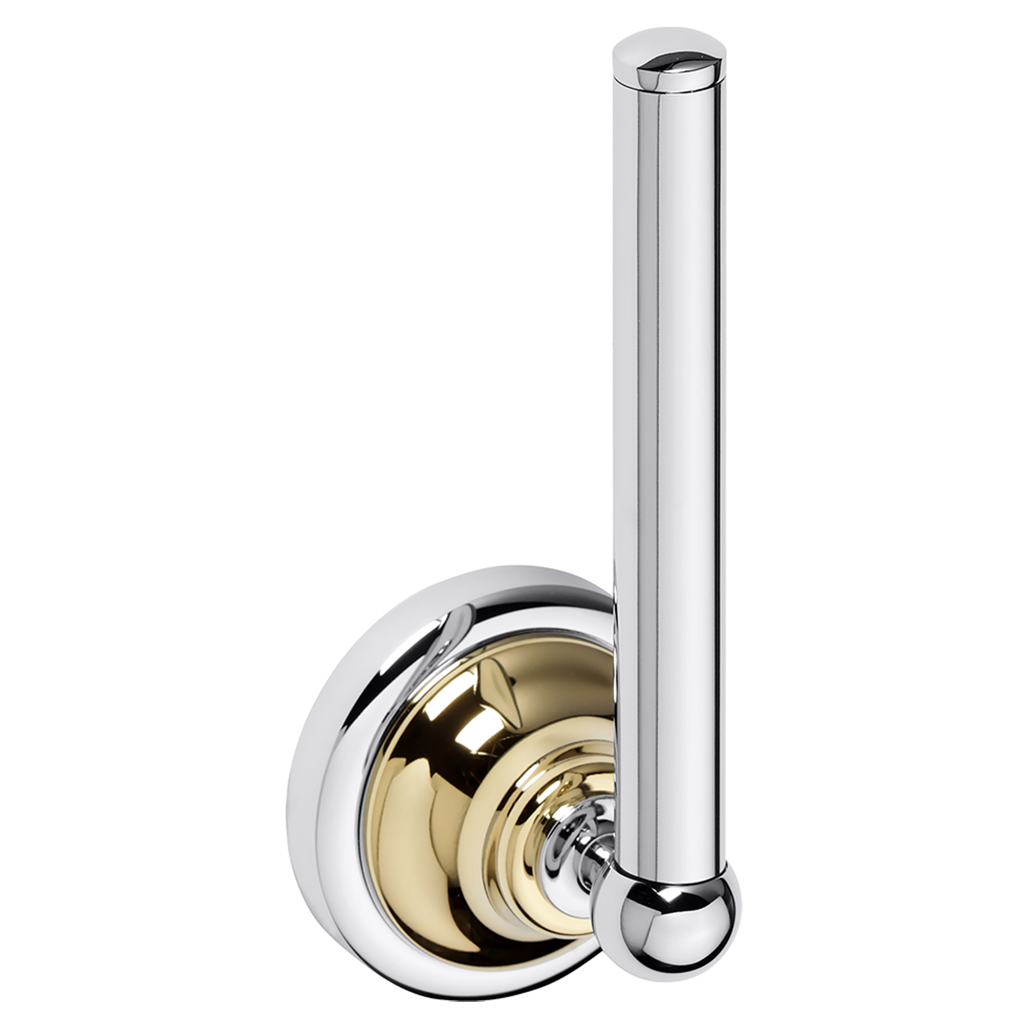 Toiletrulleholder til Reservruller Solbacken Guld-Krom