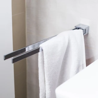 Håndklædeholder Snurra <strong>Zave</strong>  Krom Blank