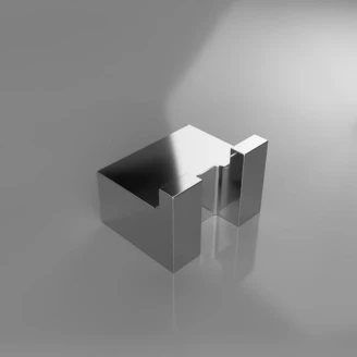 Dobbelte Vægkroge <strong>Zave</strong>  Krom Blank