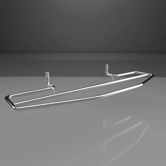 Håndklædeholder til Radiator <strong>Sorelle</strong>  Krom Blank 60 cm