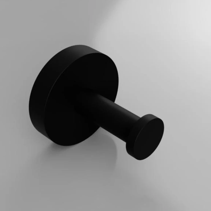 Dobbelte Vægkroge Ektorp Sort Mat