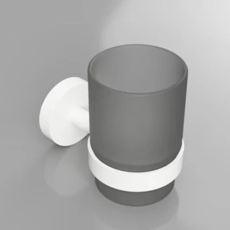 Tandbørsteholder <strong>Vionne</strong>  Hvid Mat