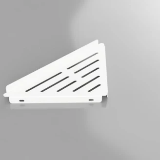 Hjørnebadeværelseshylde <strong>Vionne</strong>  Hvid Mat