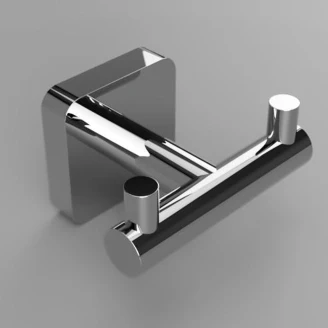 Dobbelte Vægkroge <strong>Maeve</strong>  Krom Blank