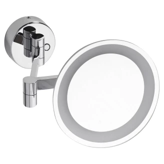 Makeup-Spejl med LED-belysning <strong>Elega</strong>  Krom Mat 21 cm