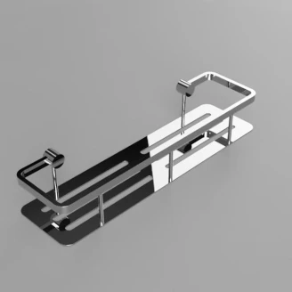 Badeværelse Hylde <strong>Line</strong>  Krom Blank 40 cm