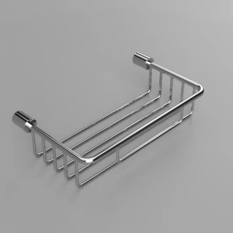 Badeværelse Hylde <strong>Line</strong>  Krom Blank 24 cm