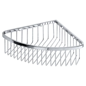 Hjørnebadeværelseshylde <strong>Line</strong>  Krom Blank 30 cm