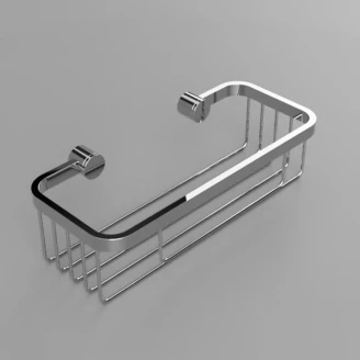 Badeværelse Hylde <strong>Line</strong>  Krom Blank 25 cm