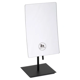 Makeup Spejl <strong>Elega</strong>  Svart Matt 21x13 cm