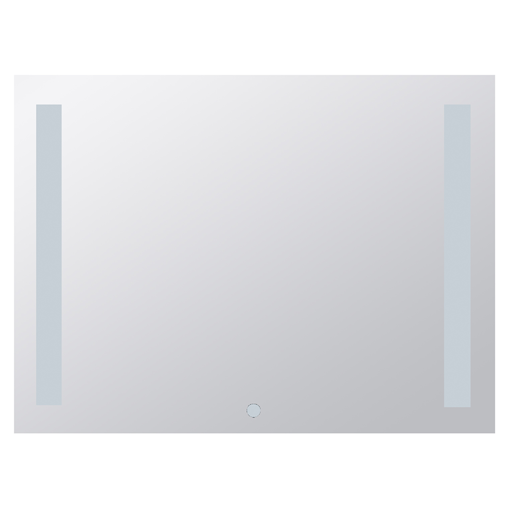 Spejl med LED-sidebelysning Ironelle 80x60 cm med Berøringssensor