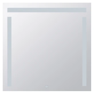 Spejl med LED-belysning <strong>Ironelle</strong>  80x80 cm med Berøringssensor