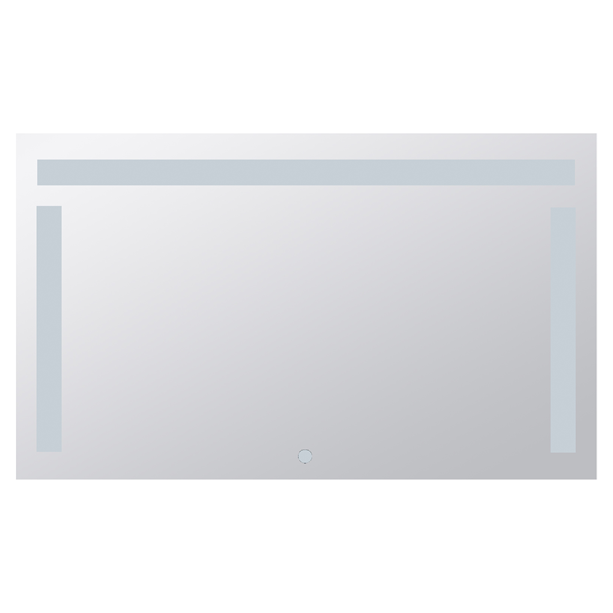 Spejl med LED-belysning Ironelle 100x60 cm med Berøringssensor