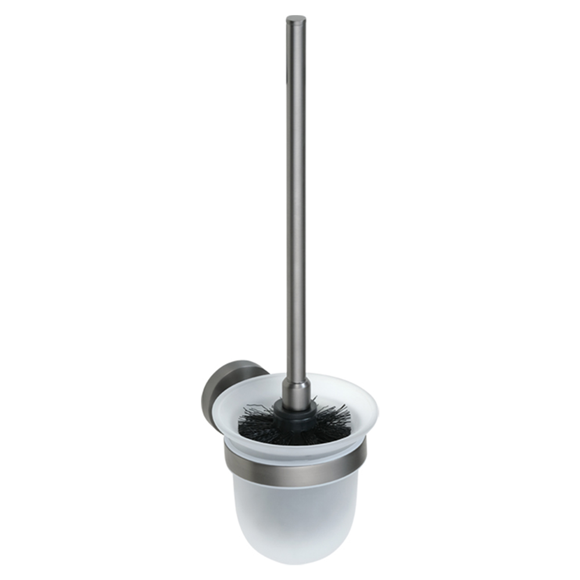 Vægmonteret Toiletbørste Oslo Grafit Mat
