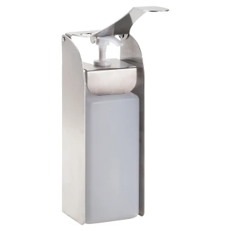 Håndbetjent Sæbedispenser Krom Mat 1000 ml