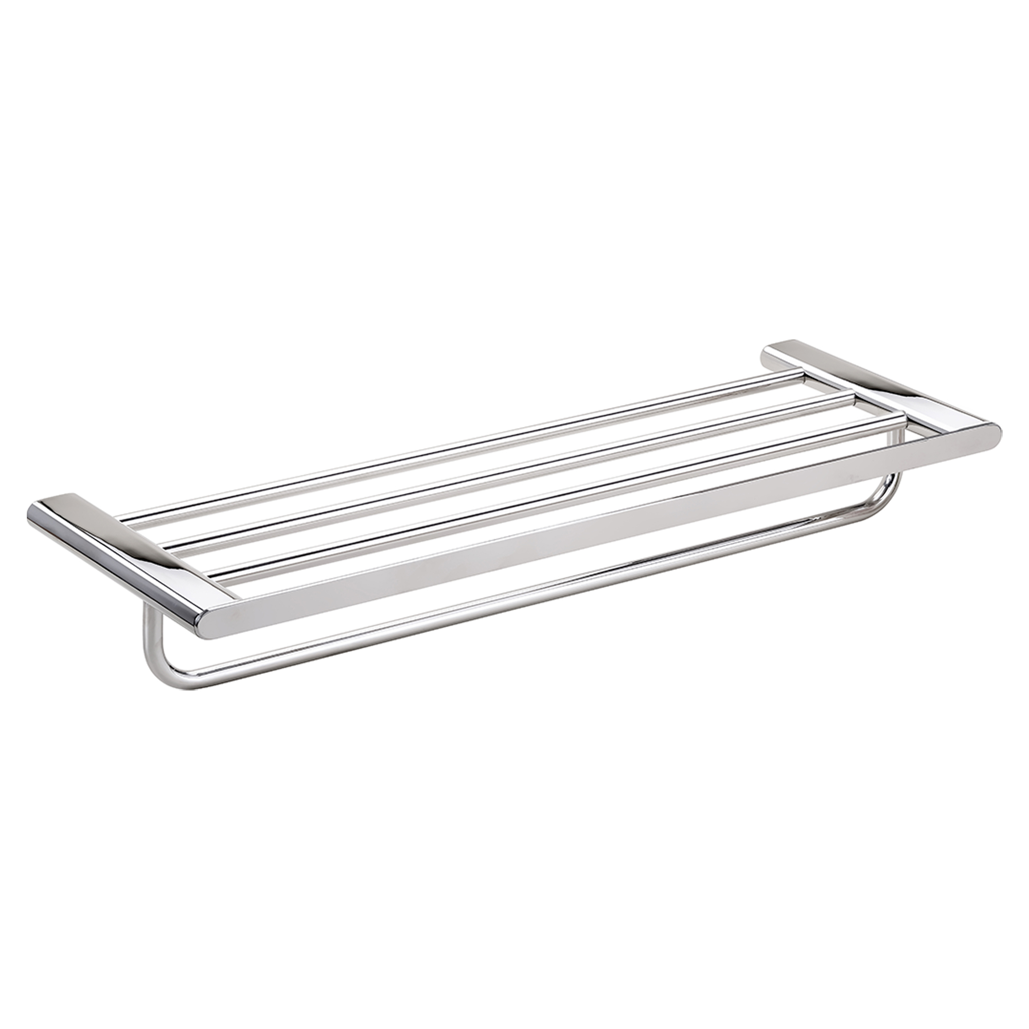 Håndklædeholder med Stang Cendre Krom Blank 60 cm