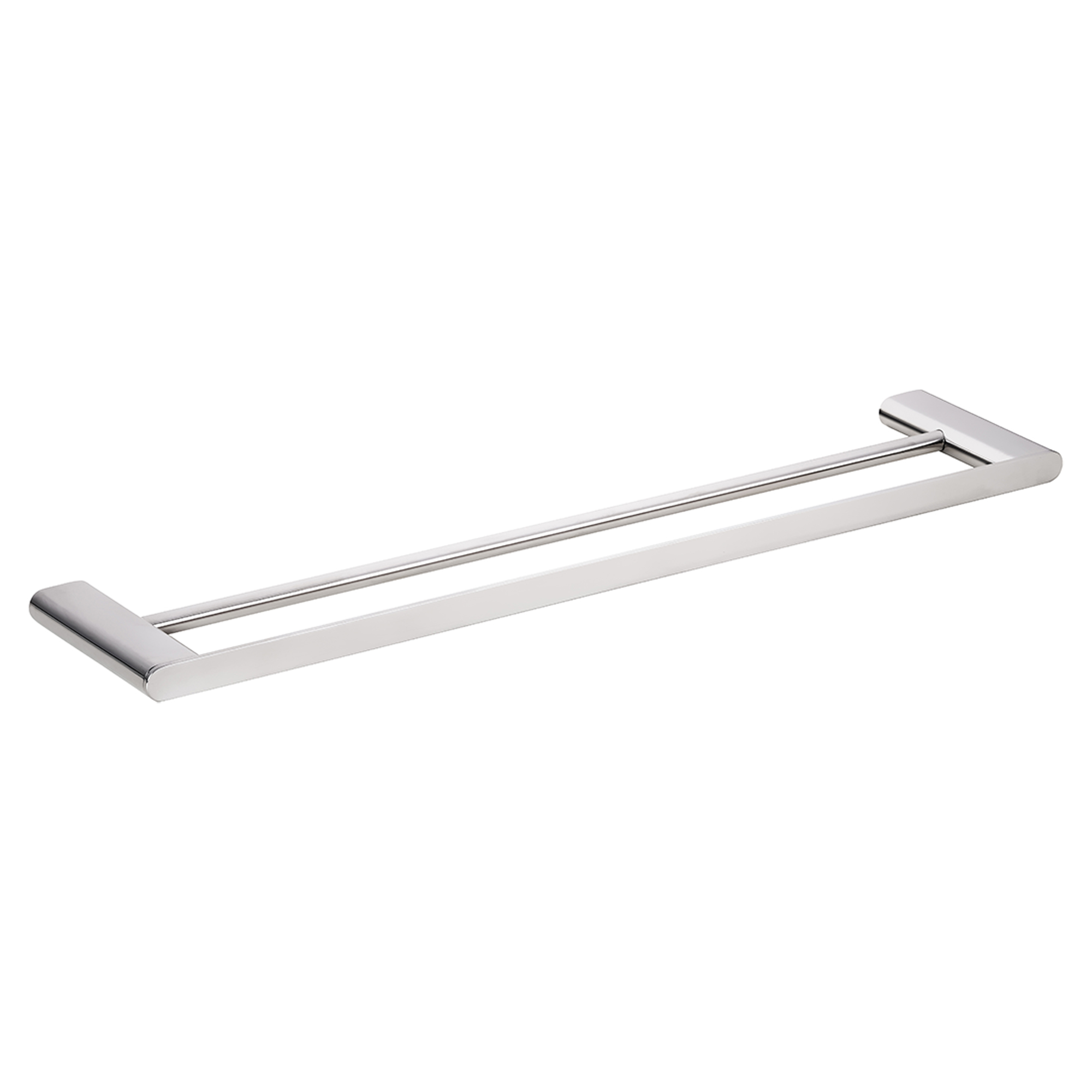 Dobbelte Håndklædestang Cendre Krom Blank 60 cm