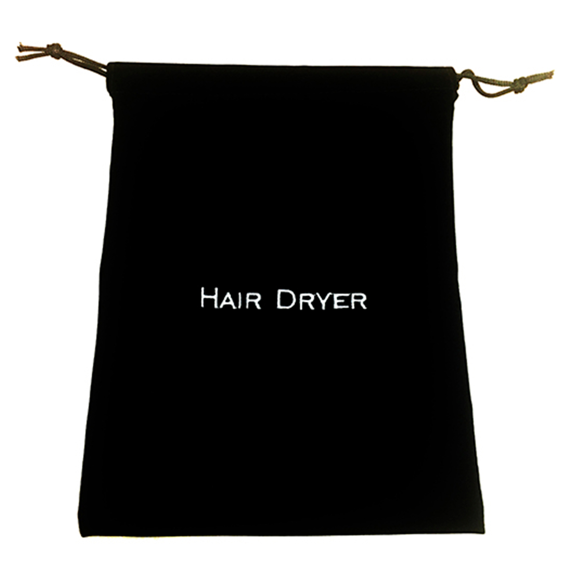 Hårtørrerpose Sort