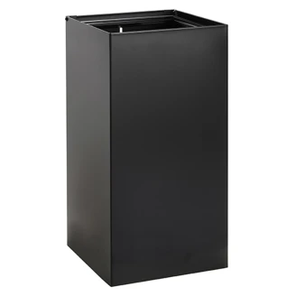 Vægmonteret Affaldsbeholder Sort Mat 25 L