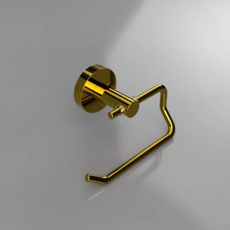 Toiletpapirholder uden Låg <strong>Salina</strong>  Guld Blank