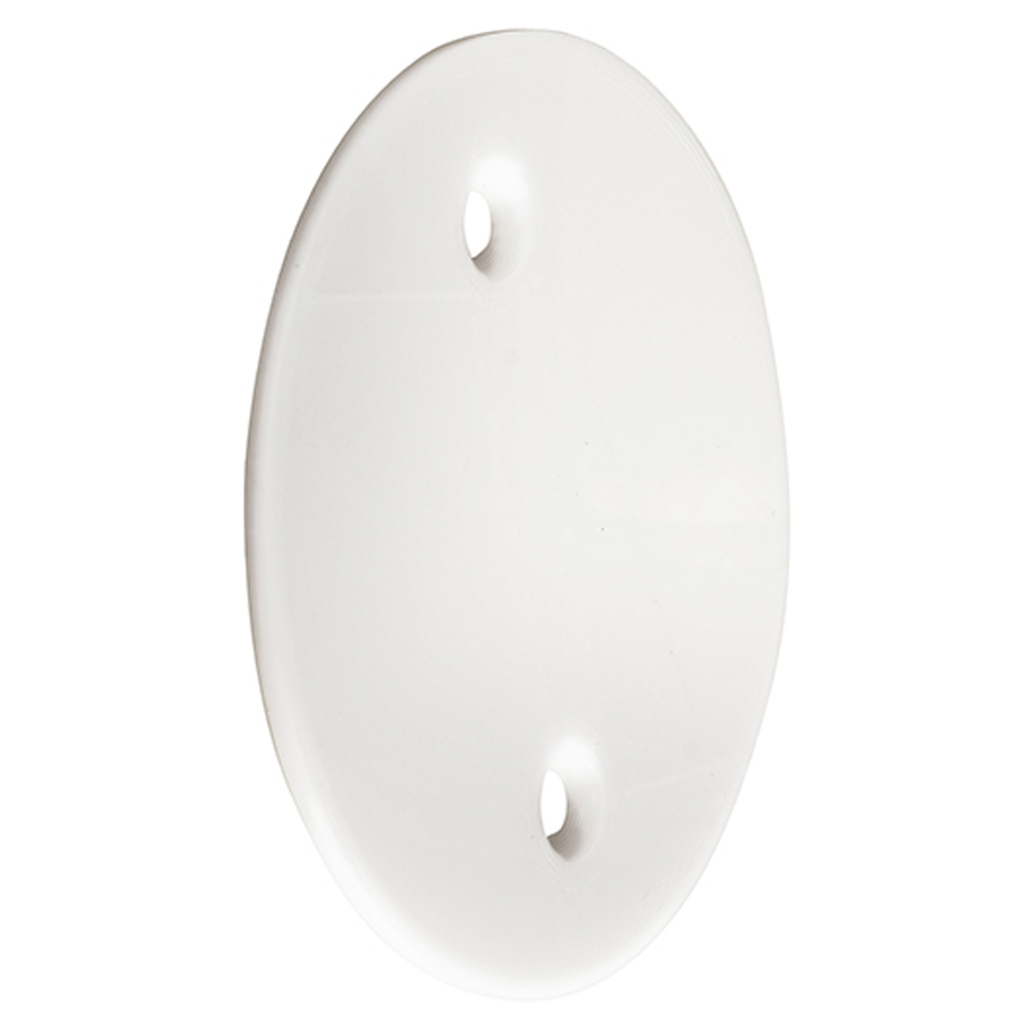 Vægplade til Piktogram 8x8 cm Krom Blank Rund