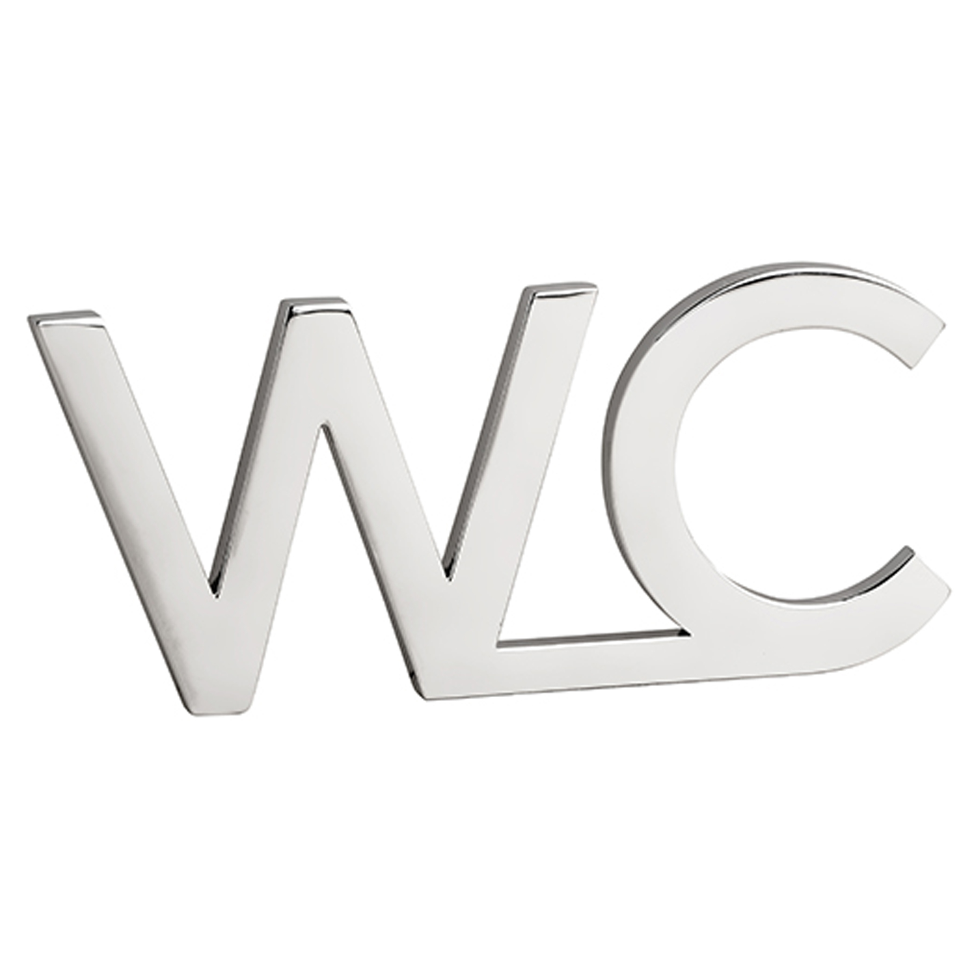 WC Piktogram Krom Mat