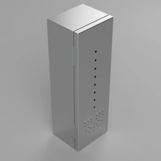 Toiletbørste Krom Mat