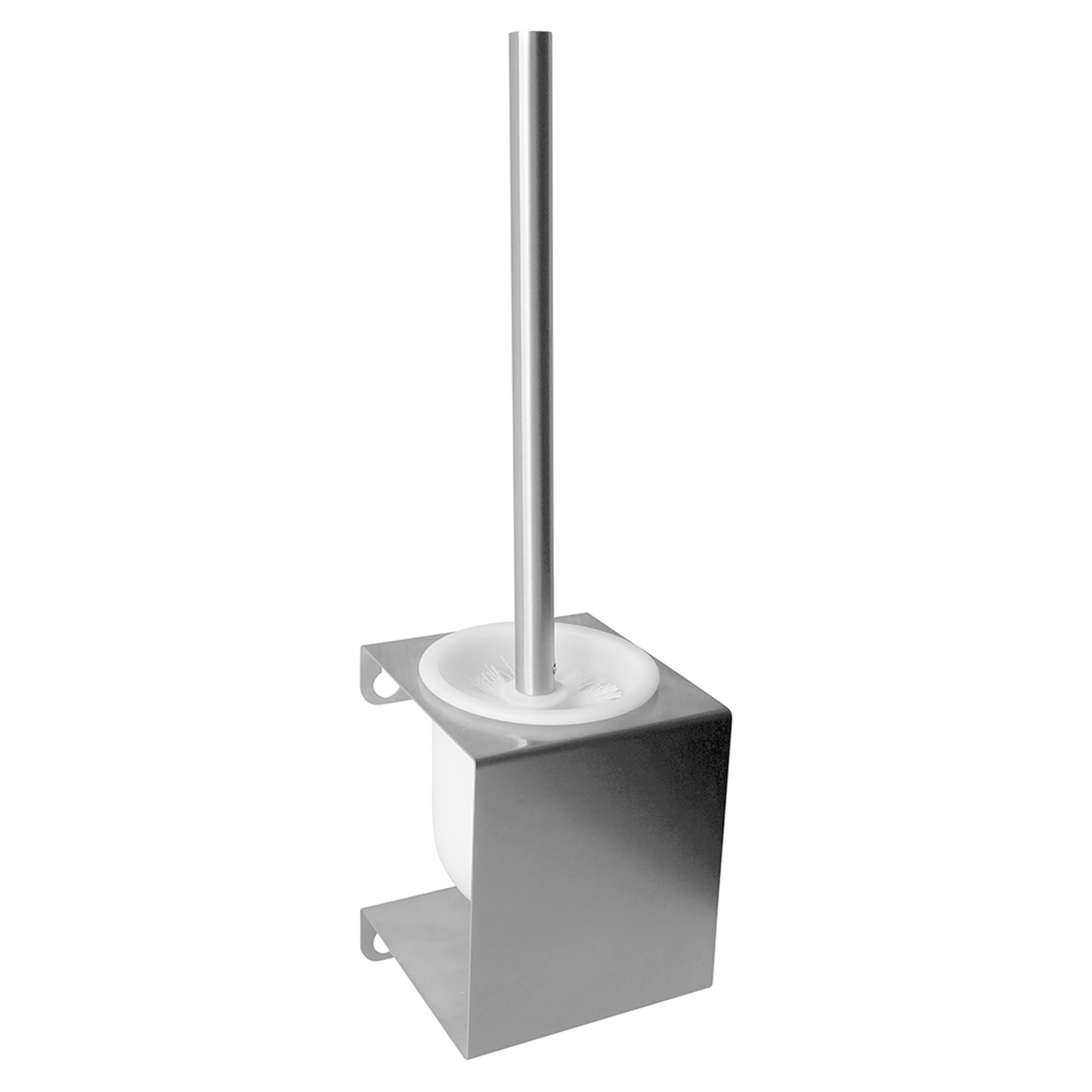 Toiletbørste Krom Mat