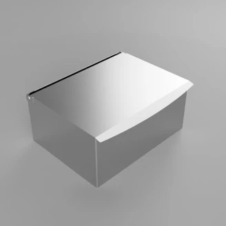 Dispenser til Vådt Toiletpapir Krom Mat