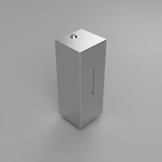 Sæbedispenser 1100 ml Krom Mat
