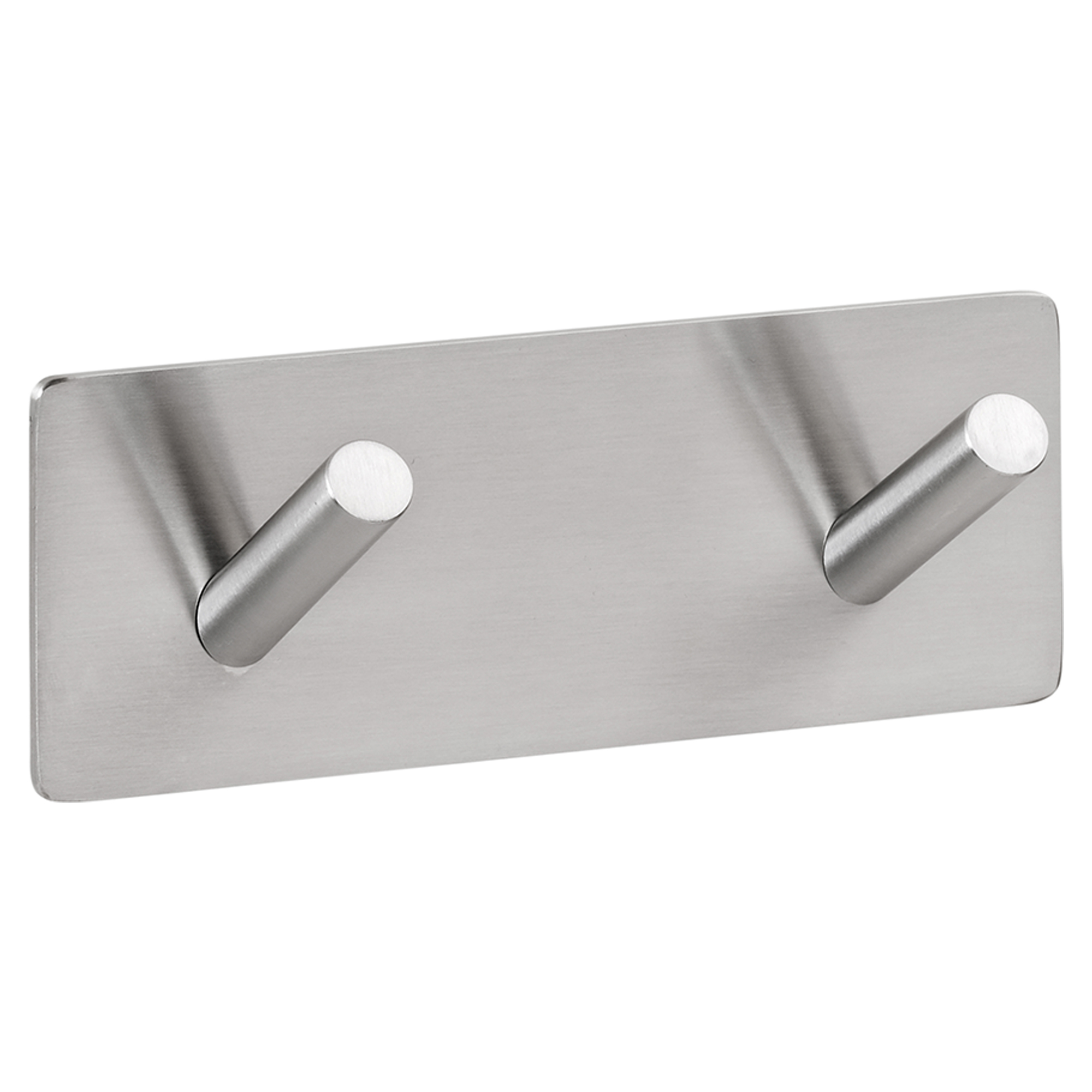 Knagterække med 2 Knager Civio Krom Mat