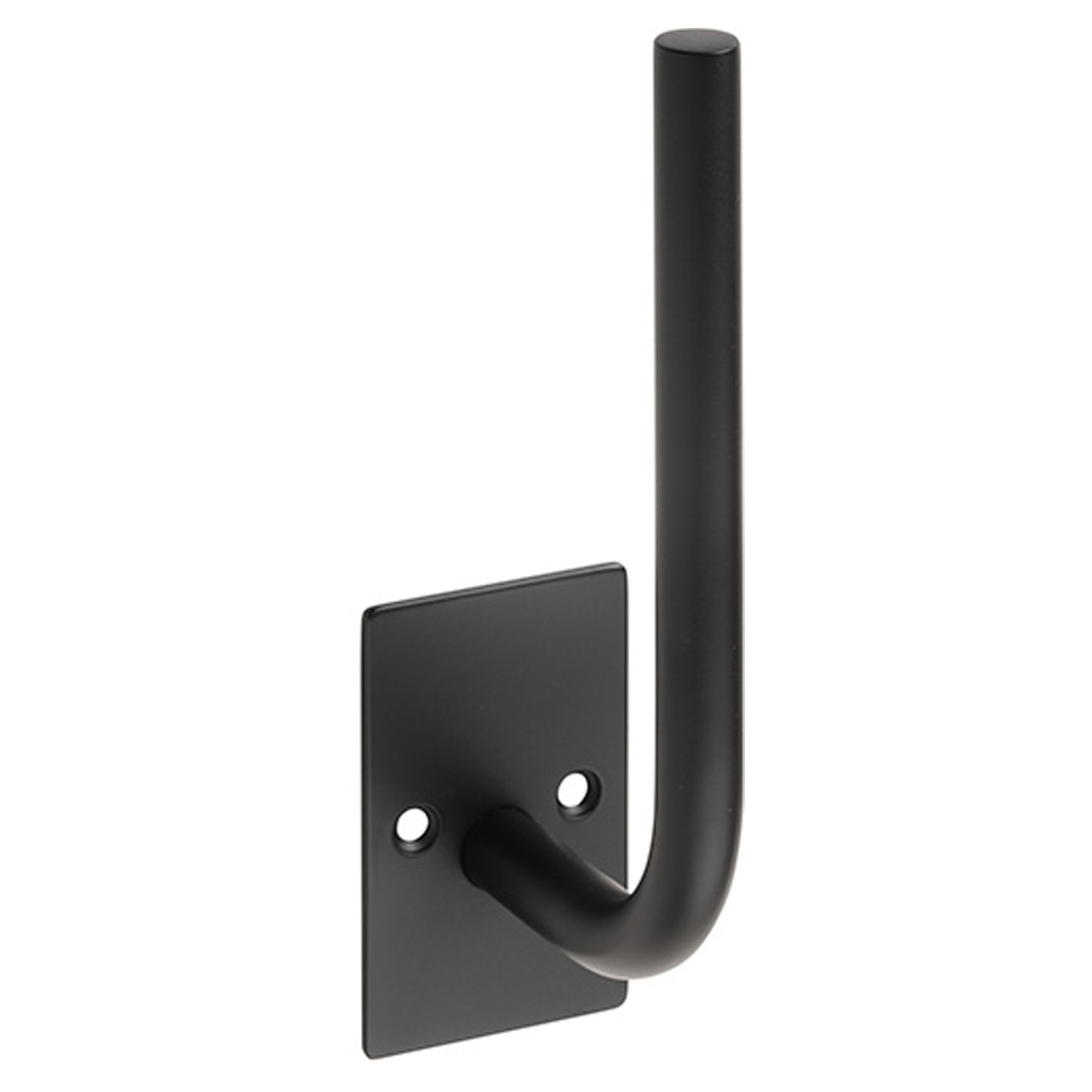 Toiletpapirholder til Reservruller Civio Sort Mat