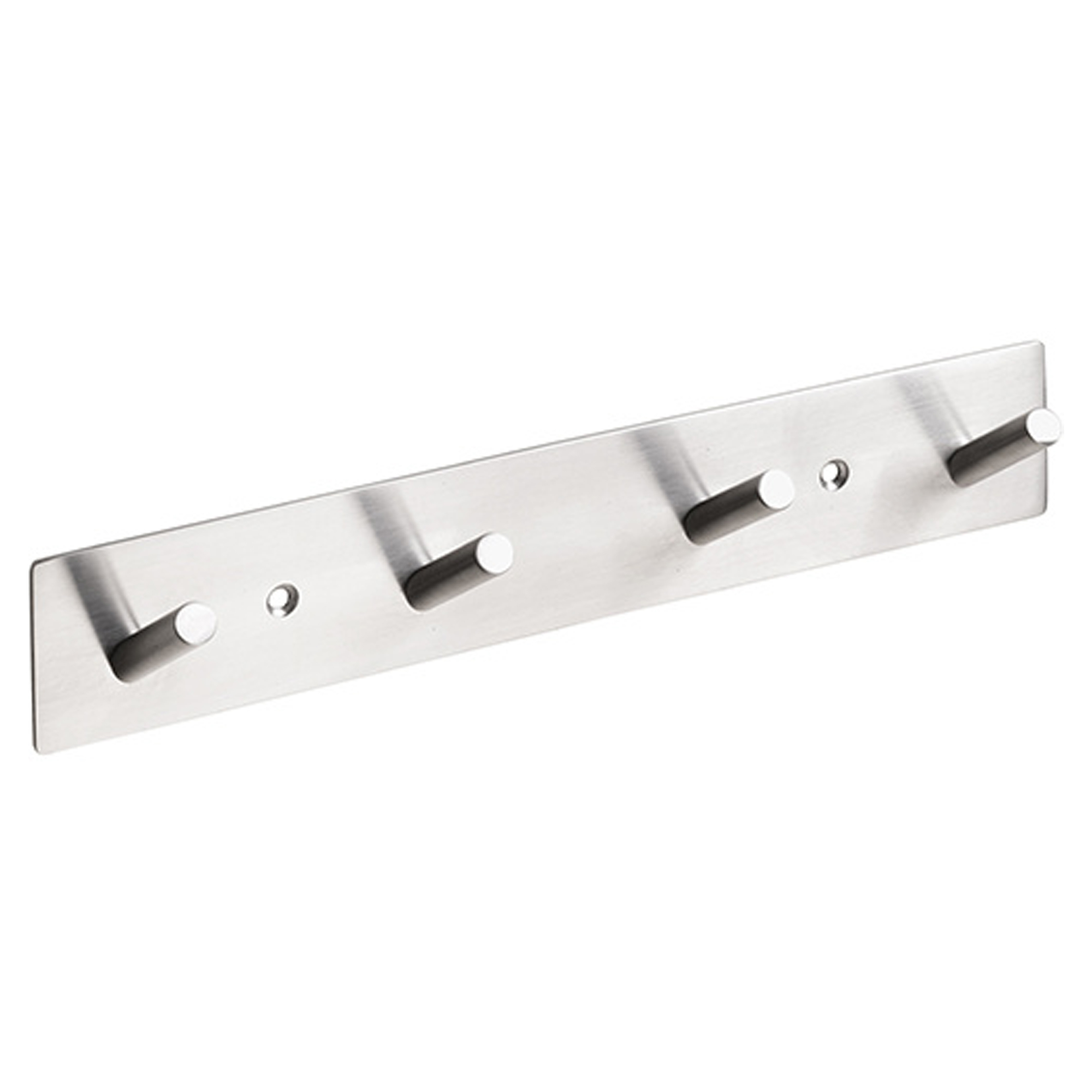 Knagterække med 4 Knager Civio Krom Mat