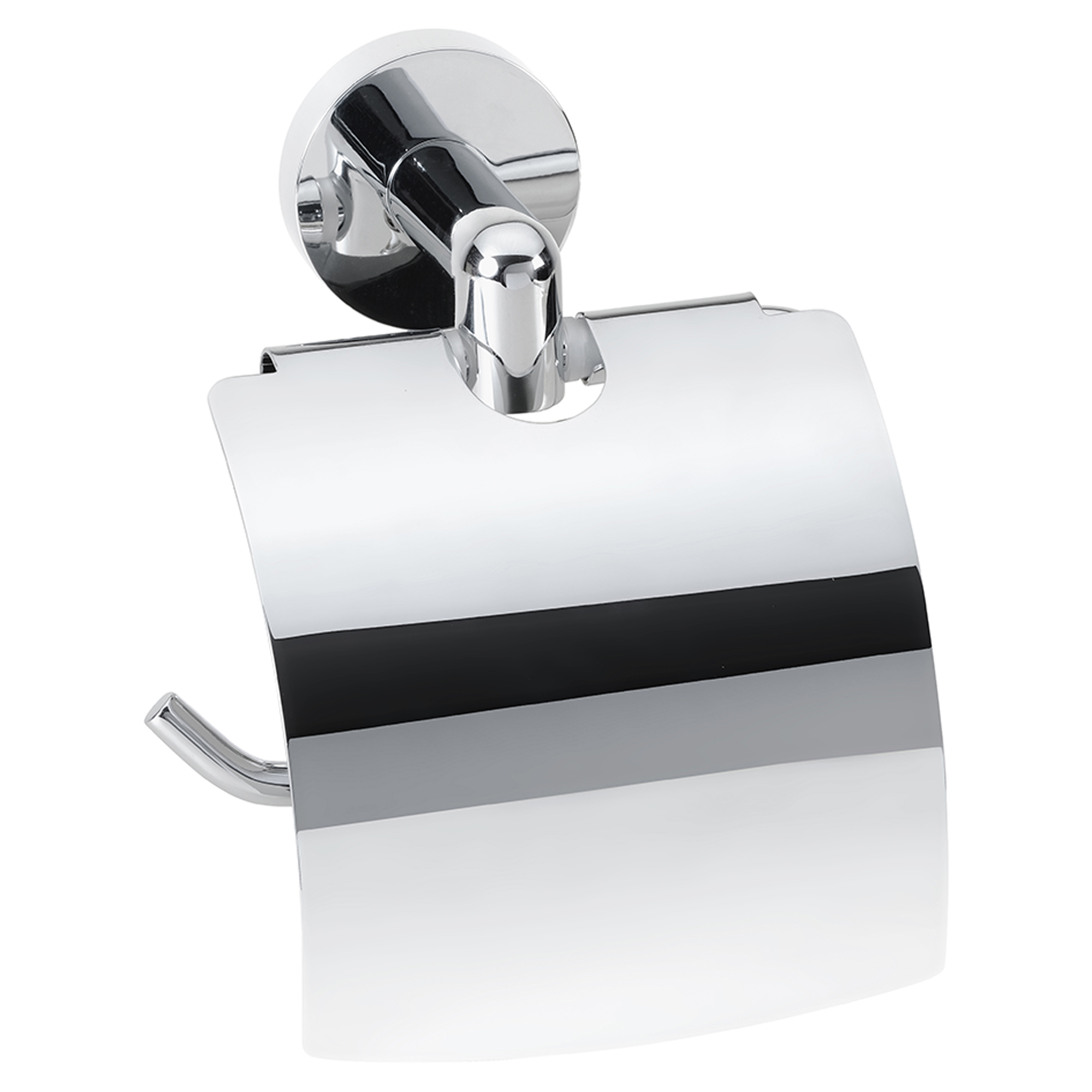 Toiletpapirholder med Låg Avora Krom Blank