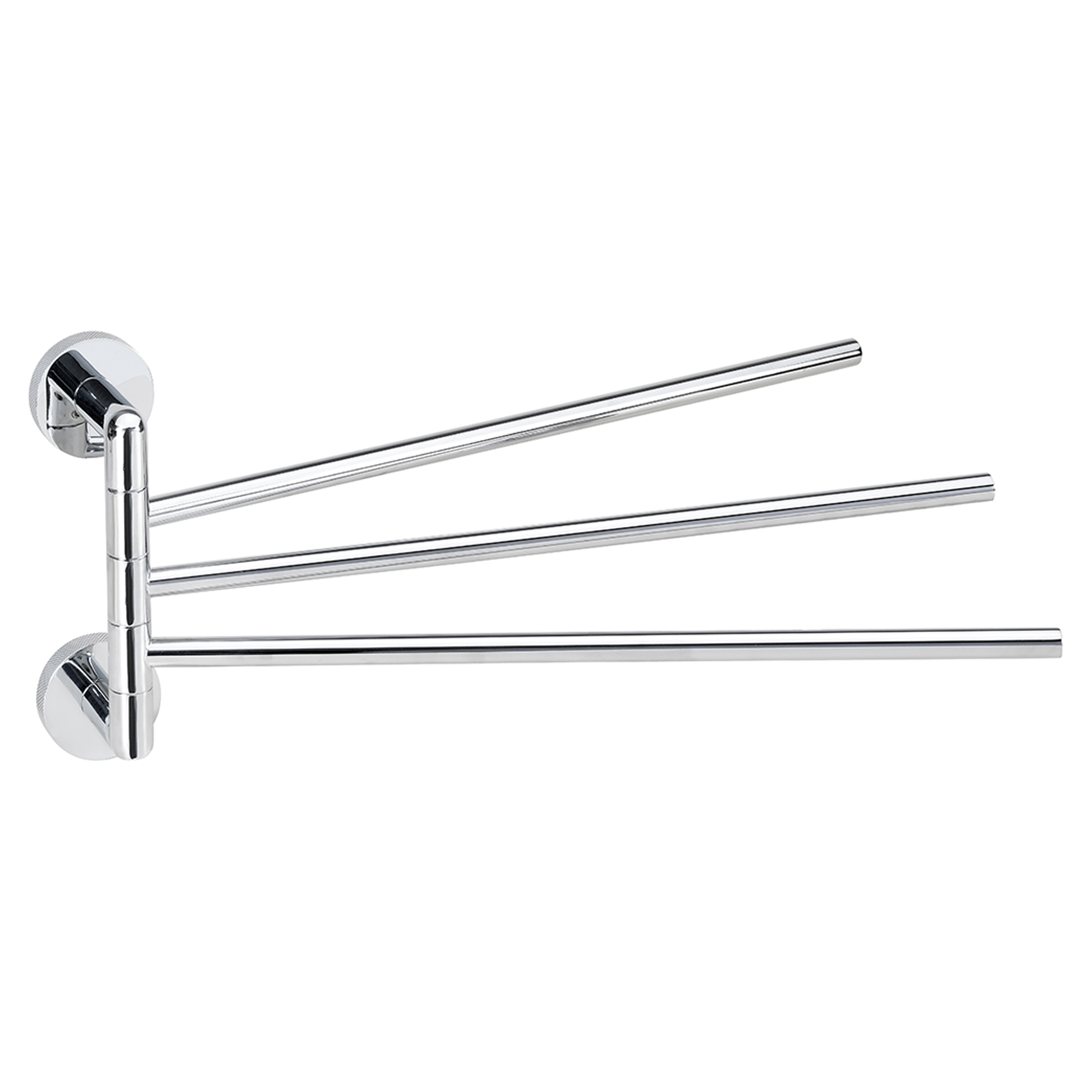 Trippel Håndklædestang Snurra Sumi Krom Blank