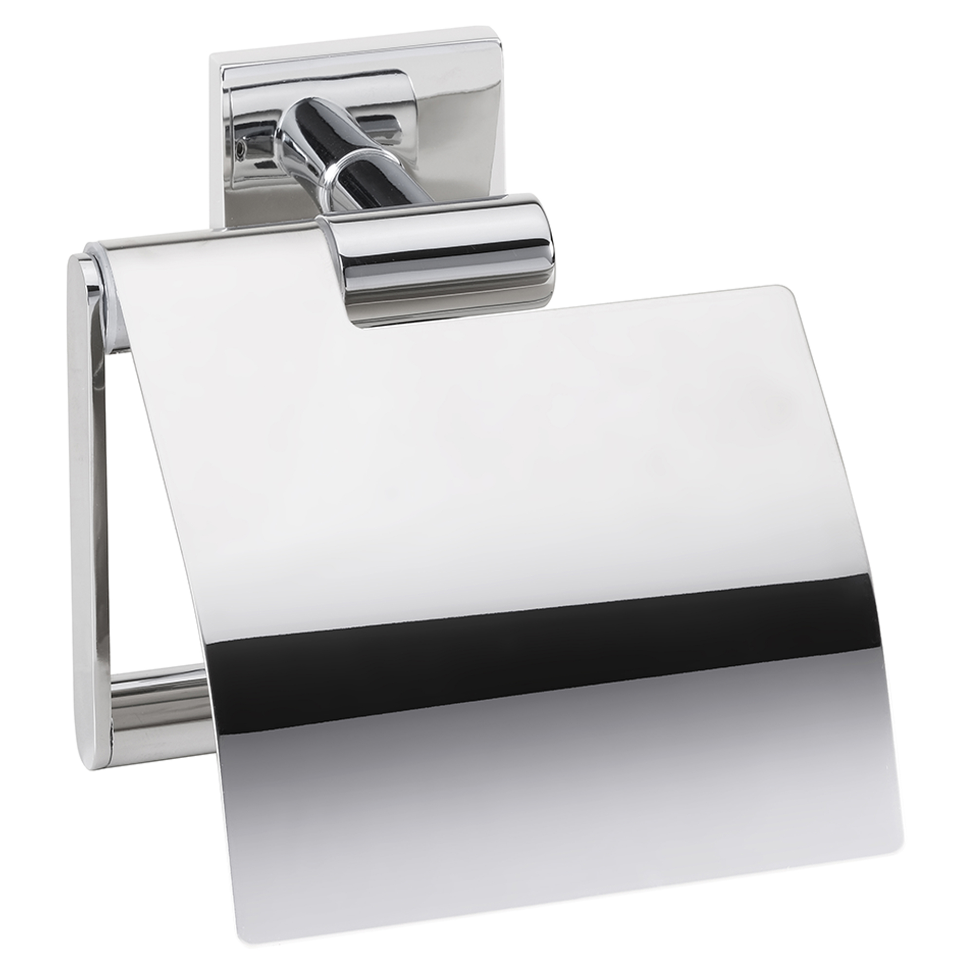 Toiletpapirholder med Låg Miko Krom Blank