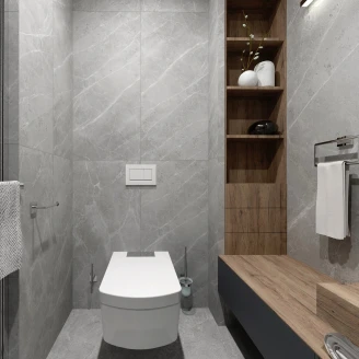 Toiletpapirholder til Reservruller <strong>Miko</strong>  Krom Blank