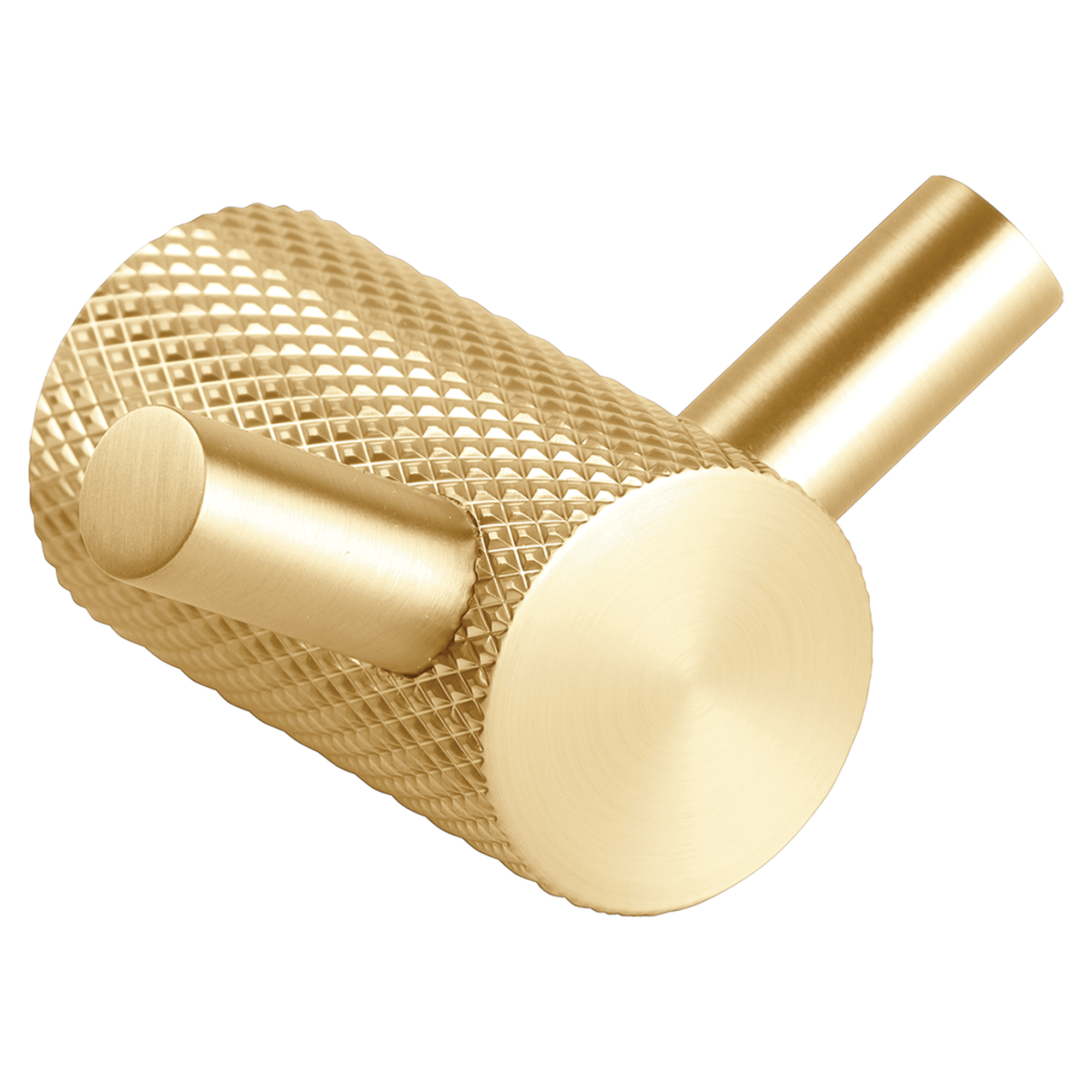 Dobbelt Vægkroge Charon Guld Mat