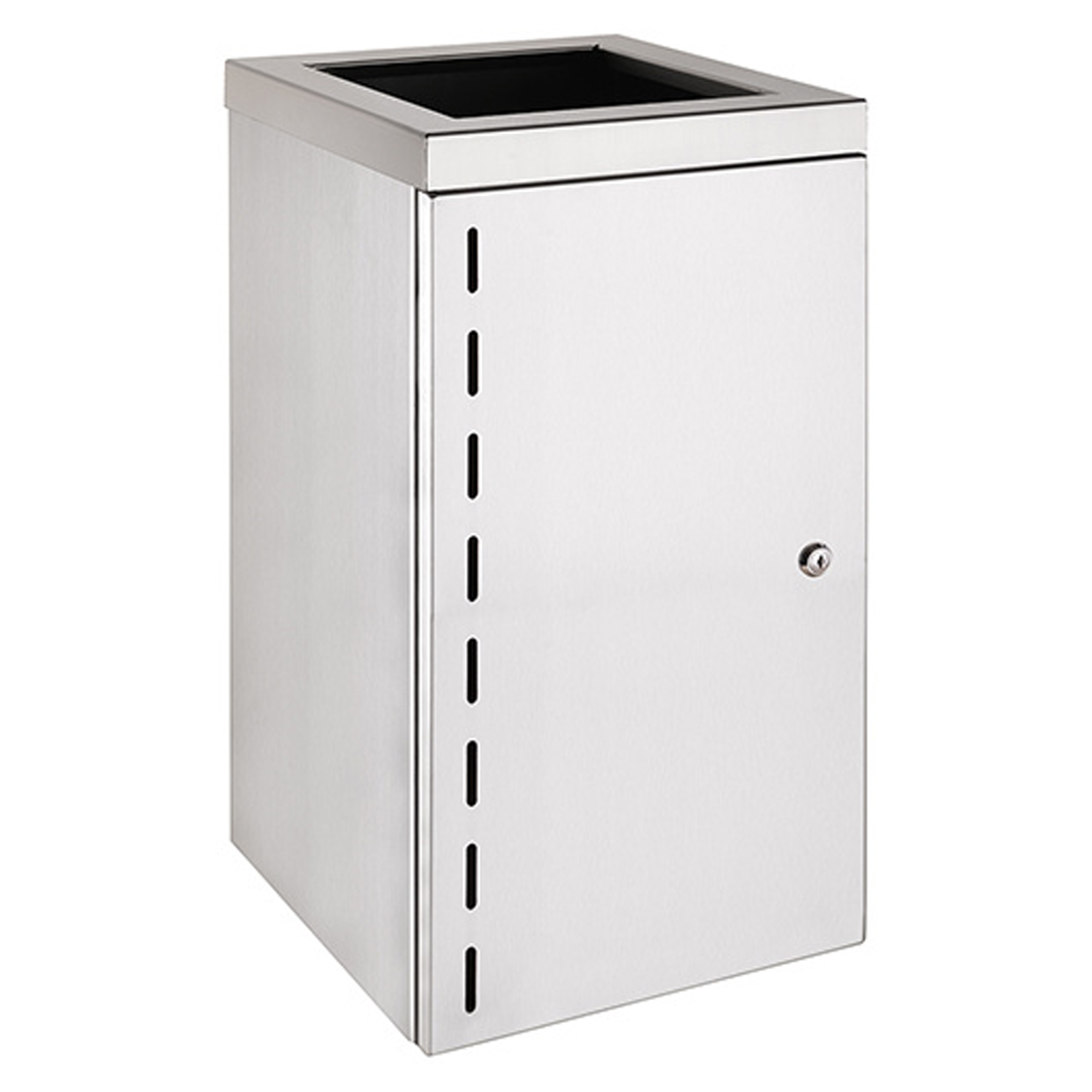 Trådaffaldskurv i Beholder Krom Matt