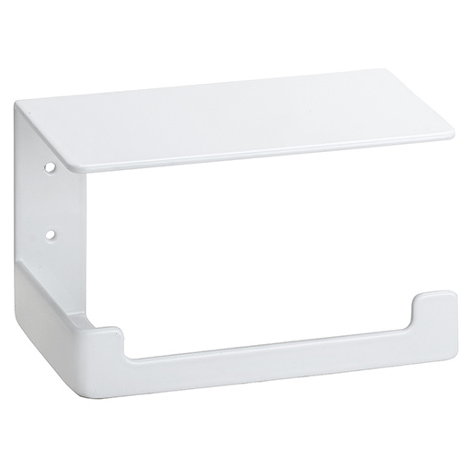 Toiletpapirholder med Låg Vit Matt