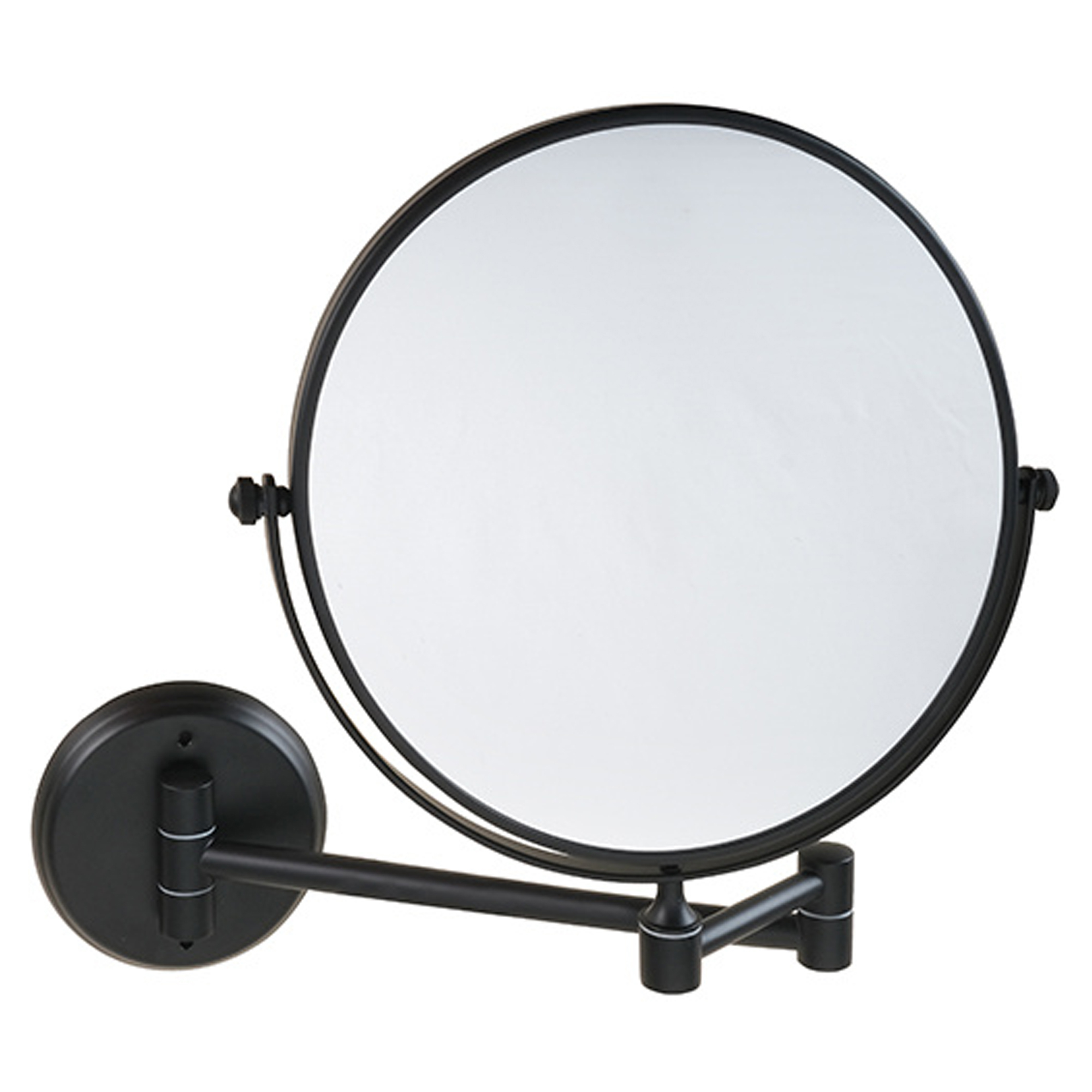 Kosmetikspejl Elega Svart Matt 20 cm