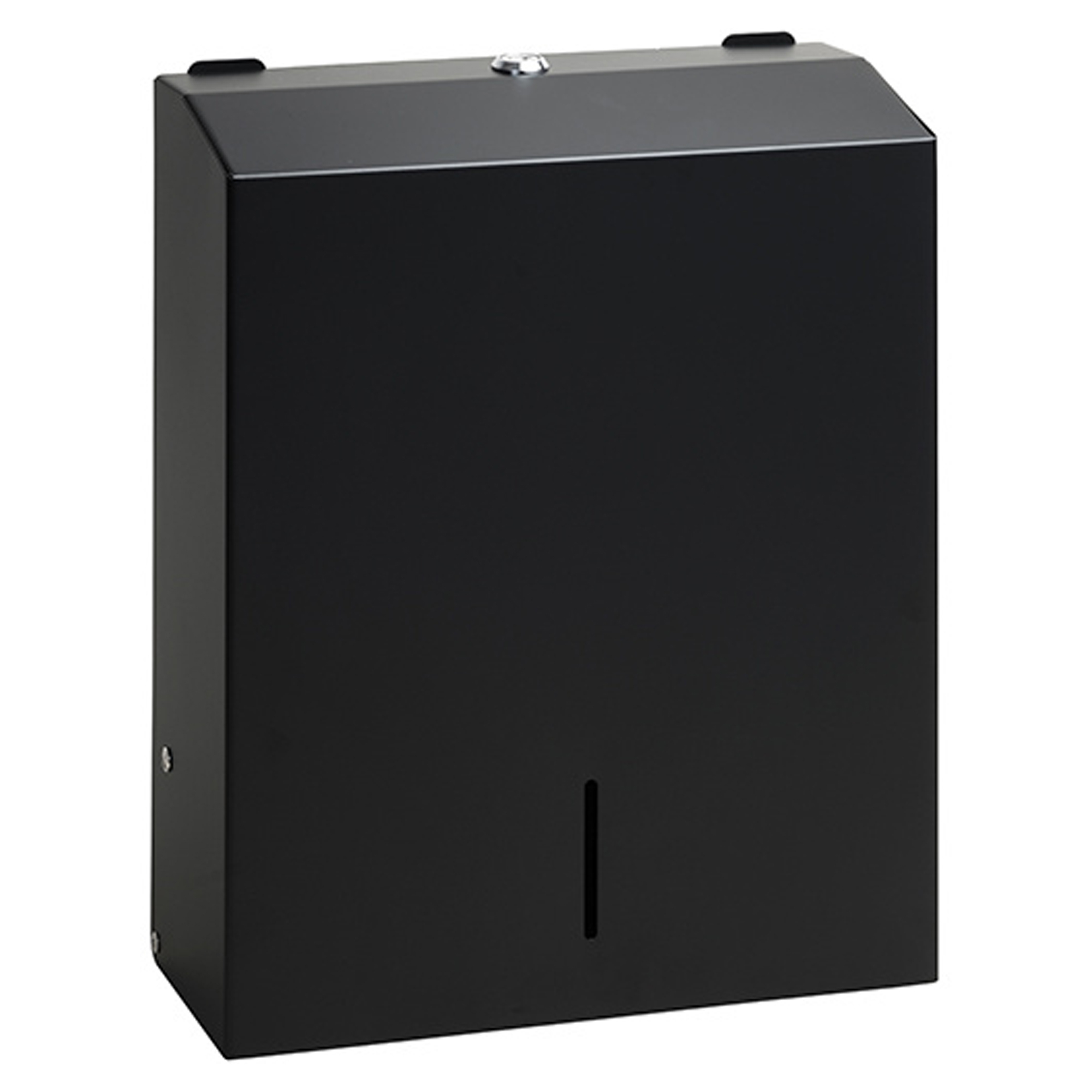 Papirhåndklædedispenser Svart Matt 35 cm