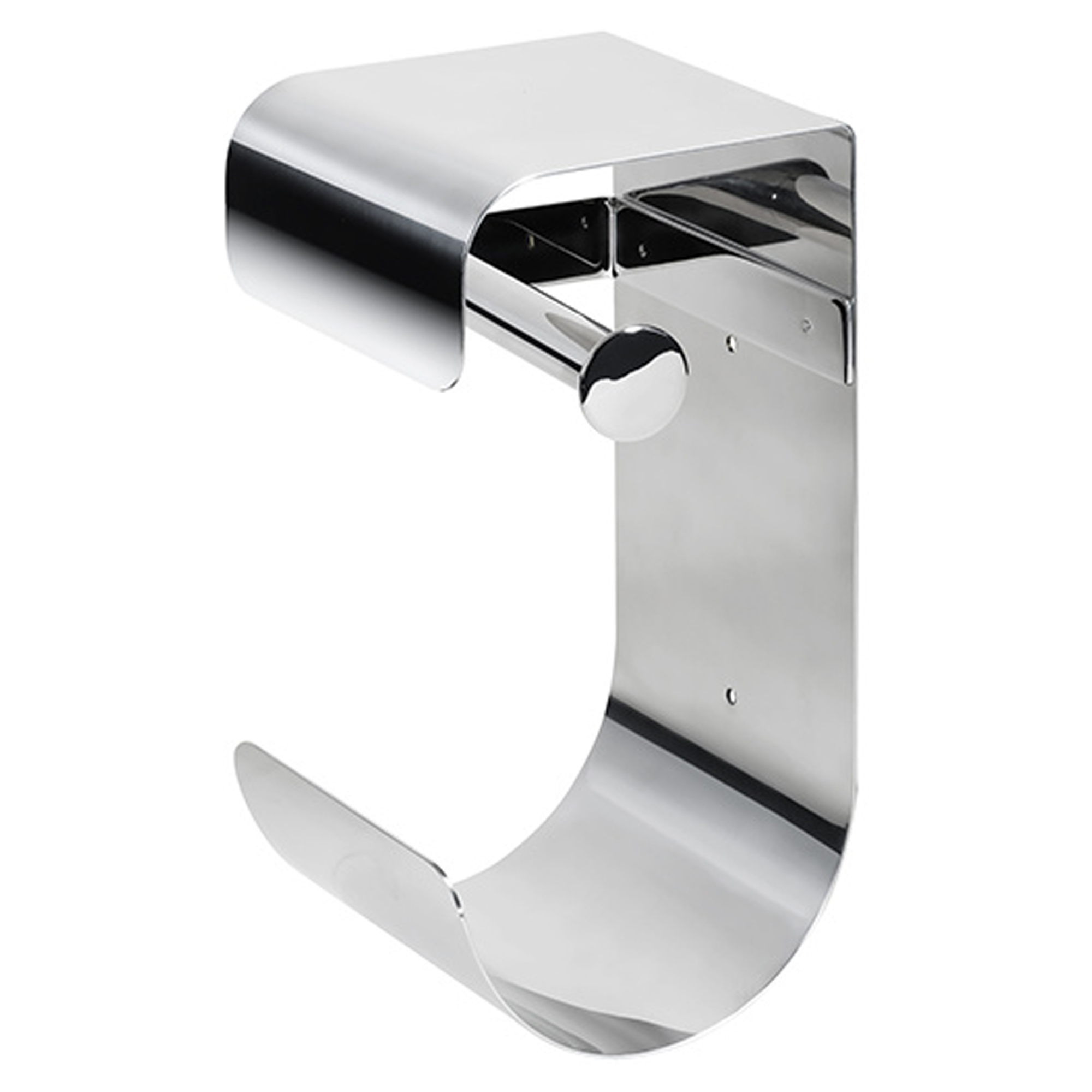 Dobbelt Toiletpapirholder Krom Blank