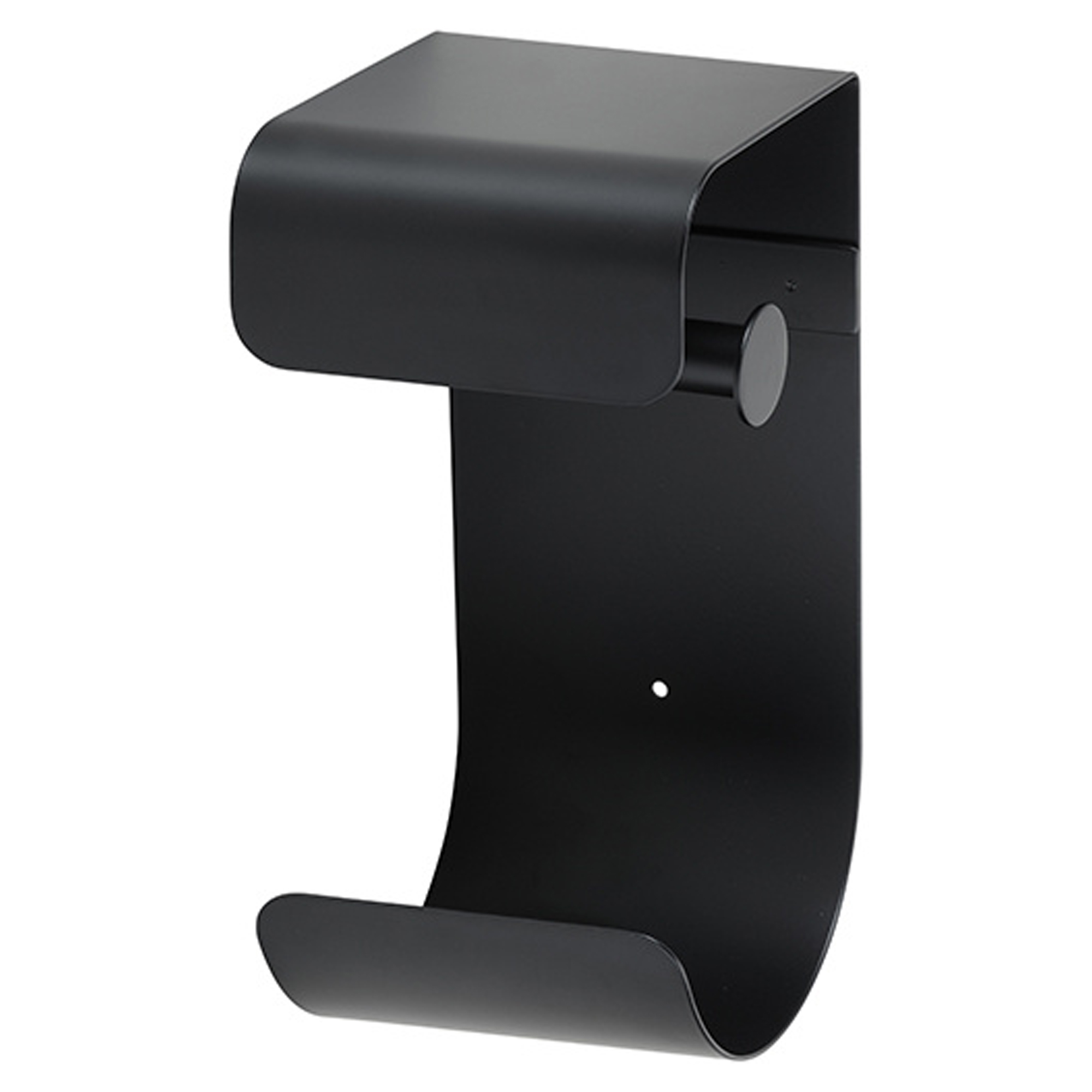 Dobbelt Toiletpapirholder Svart Matt