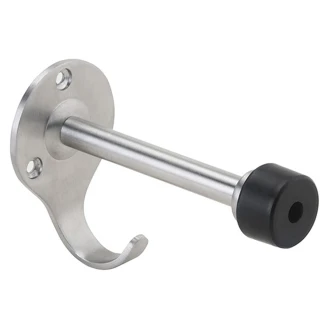 Dørstopper til Væg Krom Matt