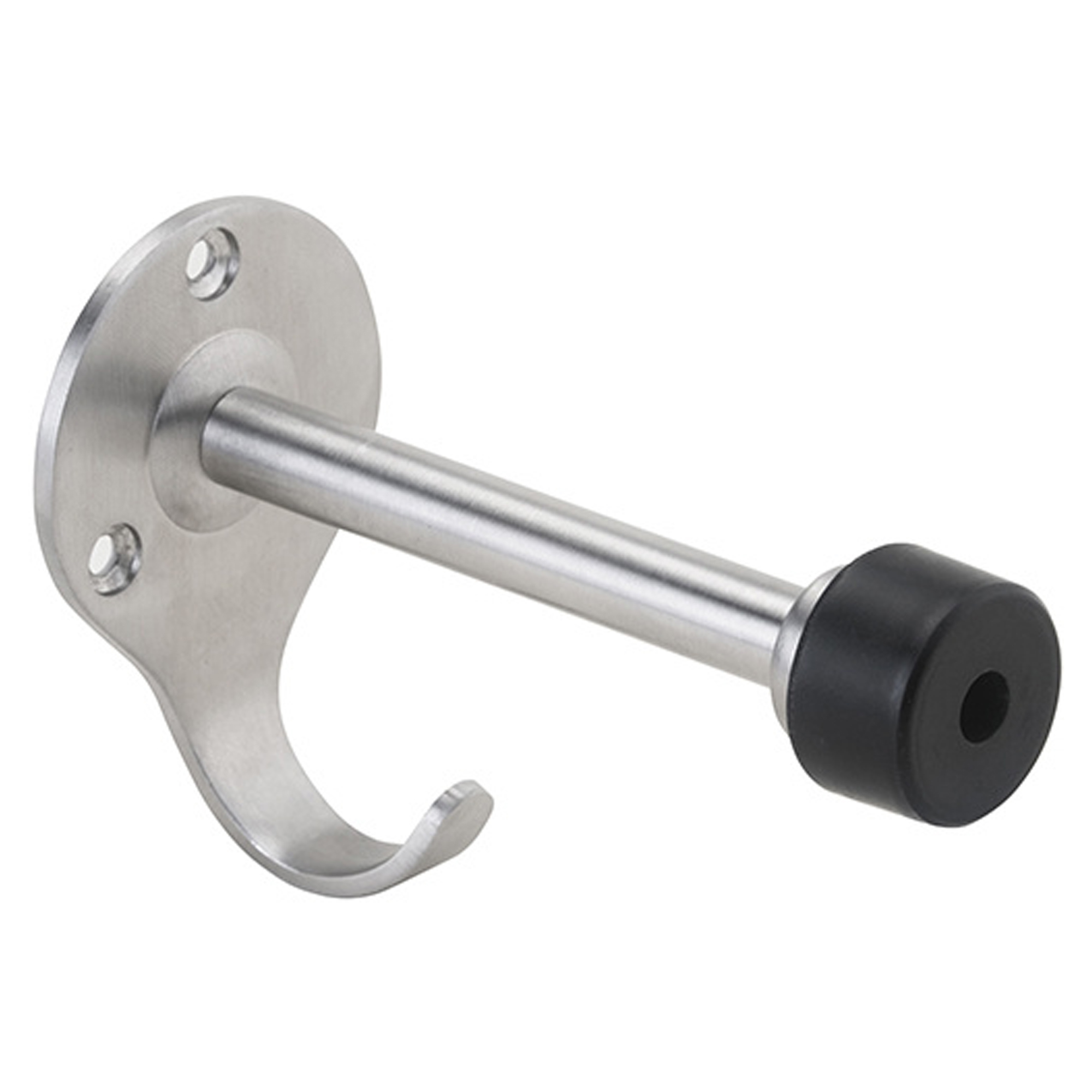 Dørstopper til Væg Krom Matt