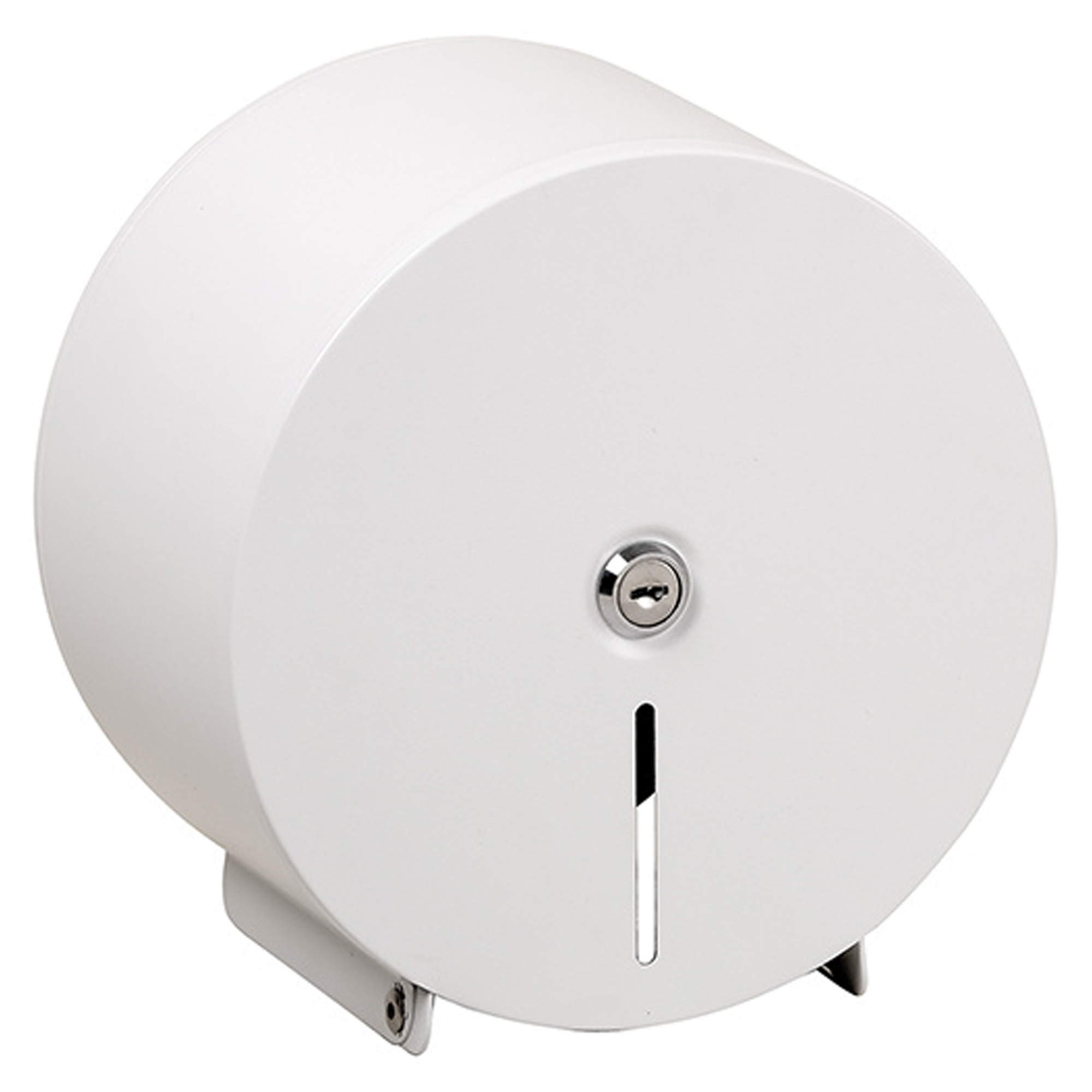 Toiletpapirholder Jumbo Vit Matt 20 cm