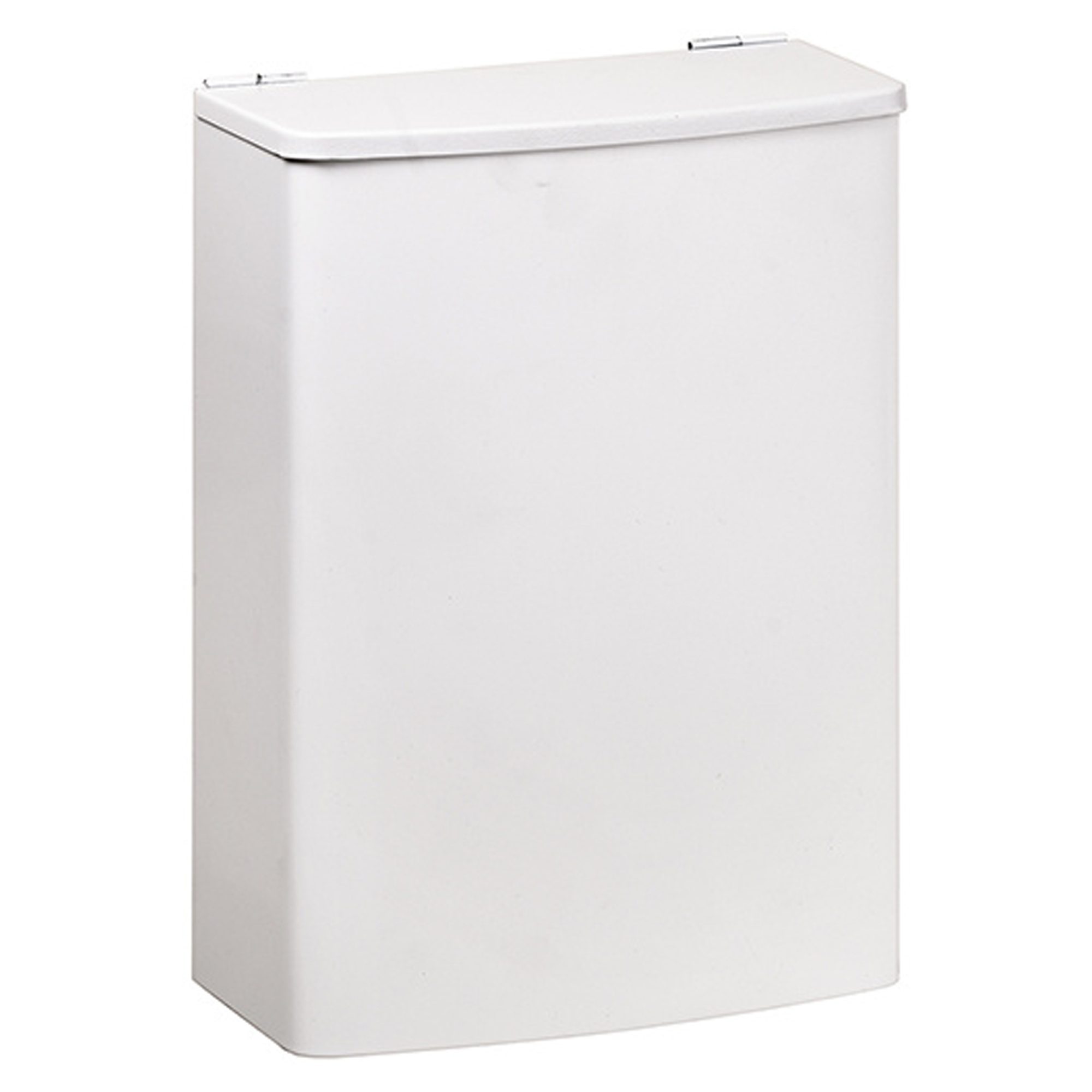 Vægmonteret Affaldskurv Vit Matt 5 L