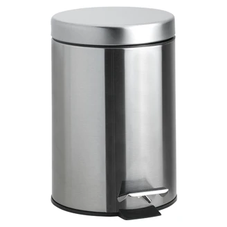 Affaldskurv Krom Matt 12 L